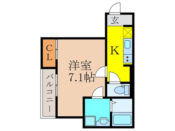 REGIA　IKEDA　CITY　TENZINの物件間取画像